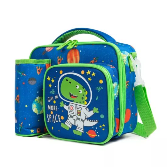 Cartoon Kids Lunch Bag, Insulated Design for School

