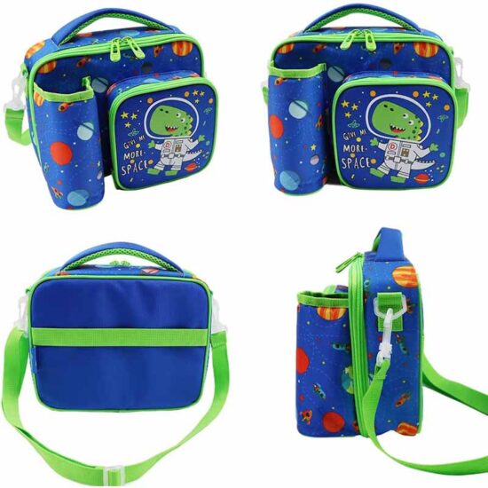 Cartoon Kids Lunch Bag, Insulated Design for School

