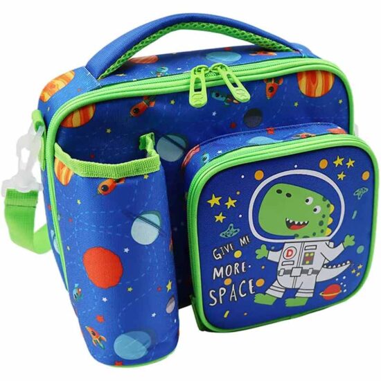 Cartoon Kids Lunch Bag, Insulated Design for School

