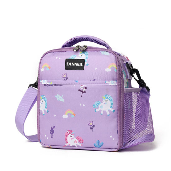 Kids insulated lunch bag with lunch box cooler design