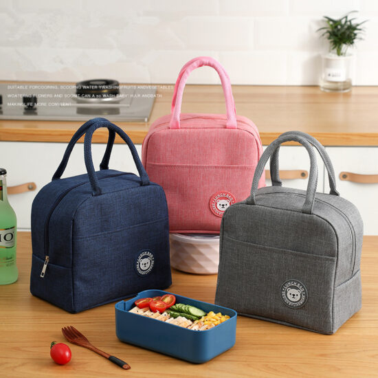 Kids insulated lunch bag with lunch box cooler design
