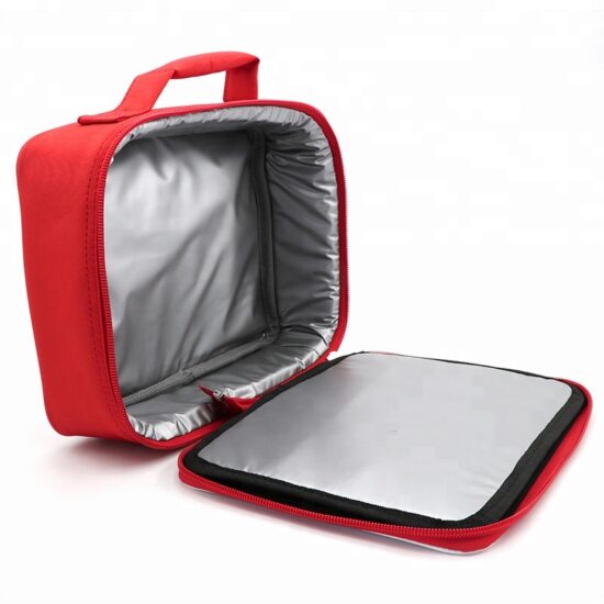 Girls insulated kids lunch box bag with cute design