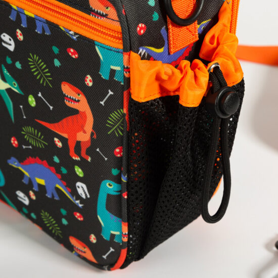 Reusable insulated lunch food cooler bag