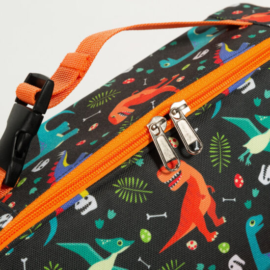 Reusable insulated lunch food cooler bag