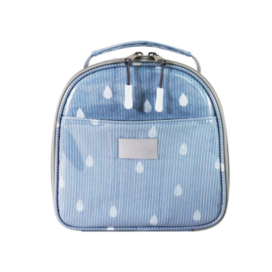 Stylish custom portable kids insulated lunch bag with handle