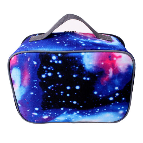 Stylish custom portable kids insulated lunch bag with handle