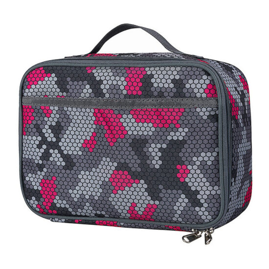 Stylish custom portable kids insulated lunch bag with handle