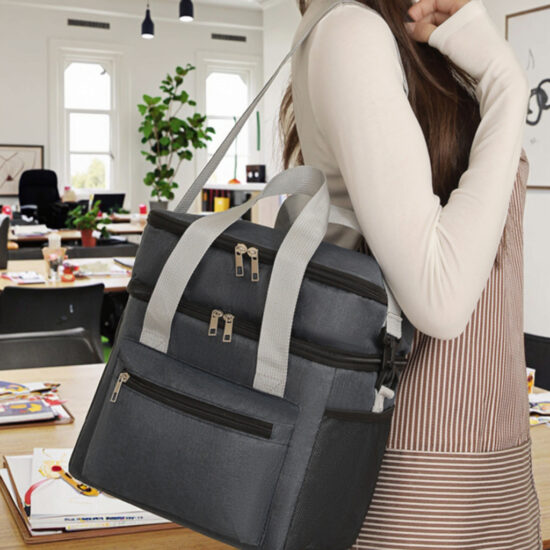 Custom large capacity picnic tote bag