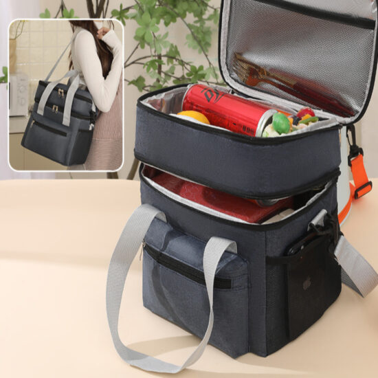 Custom large capacity picnic tote bag