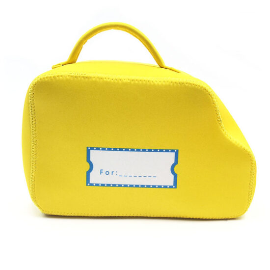 Neoprene insulated kids cooler lunch bag with handle