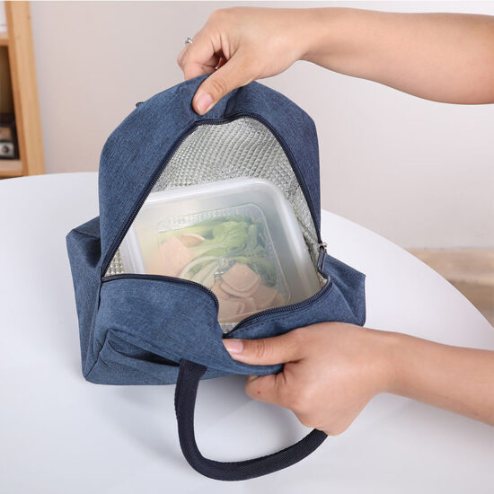 Neoprene insulated kids cooler lunch bag with handle