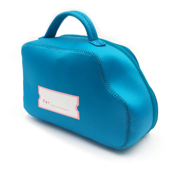 Neoprene insulated kids cooler lunch bag with handle