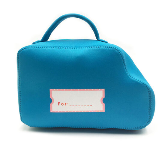 Neoprene insulated kids cooler lunch bag with handle