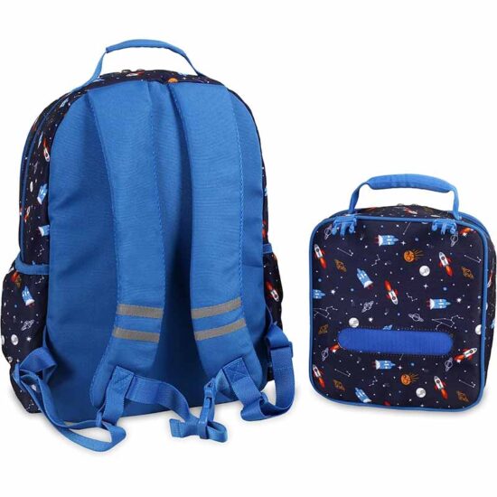 Kids backpack with lunch bag set

