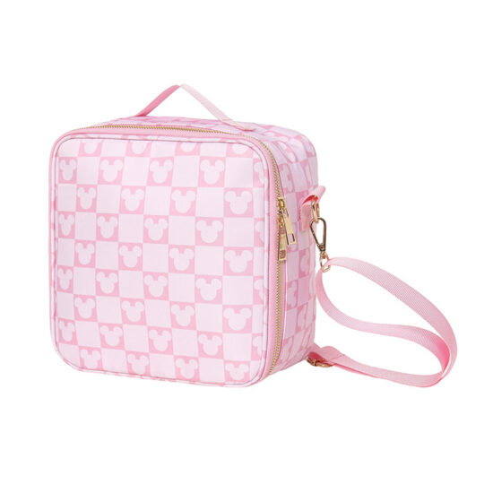 Reusable large capacity insulated lunch bag with handle