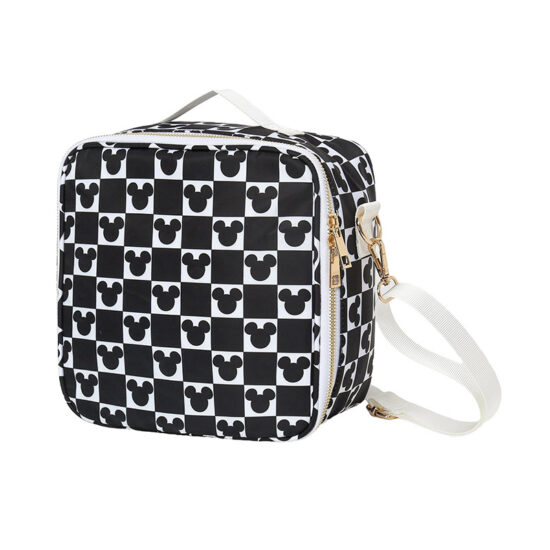 Reusable large capacity insulated lunch bag with handle