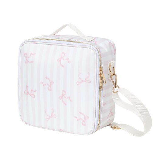 Reusable large capacity insulated lunch bag with handle
