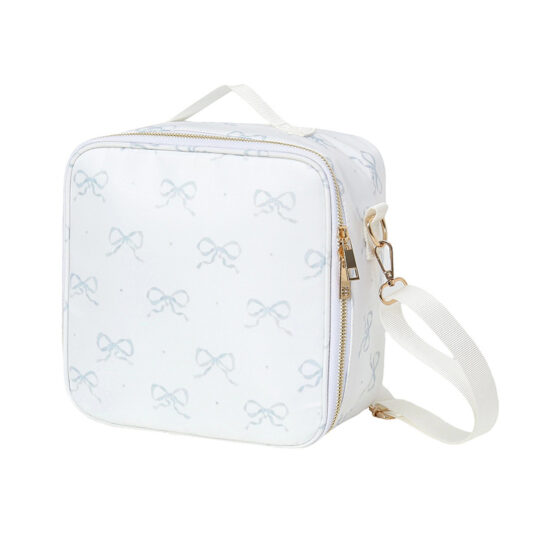 Reusable large capacity insulated lunch bag with handle