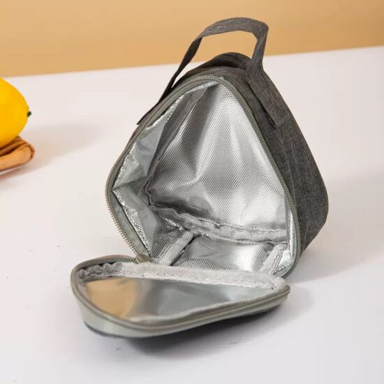 Aluminum foil leakproof triangle insulated food bag