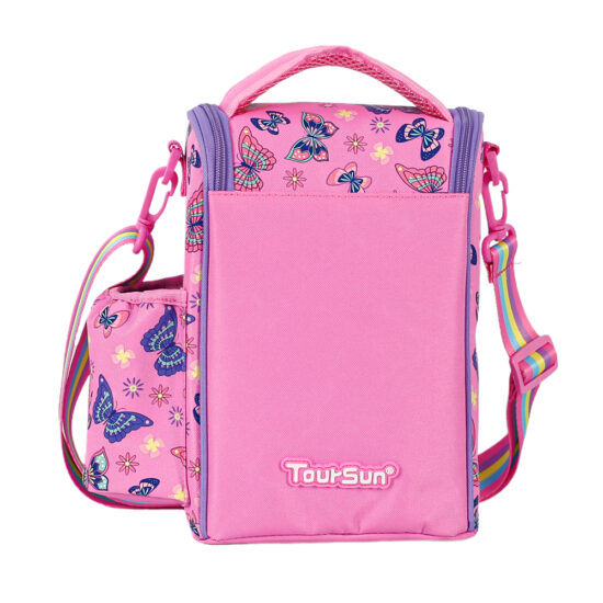 Kids lunch bag with cool patterned design insulated