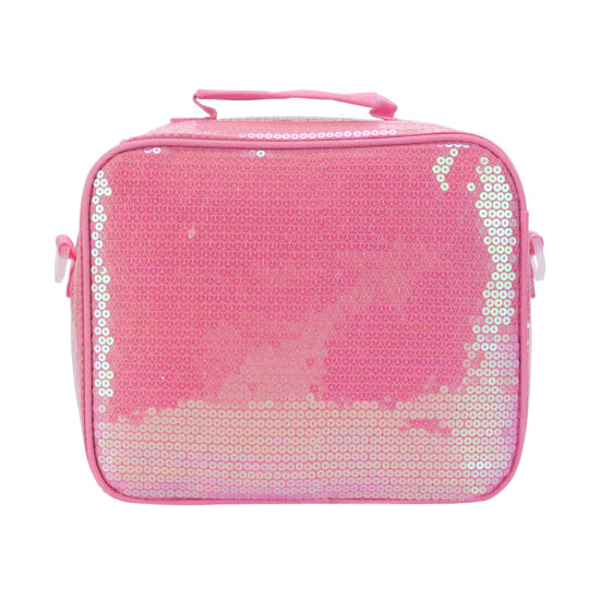 Hot-selling pink insulated kids lunch bag for school