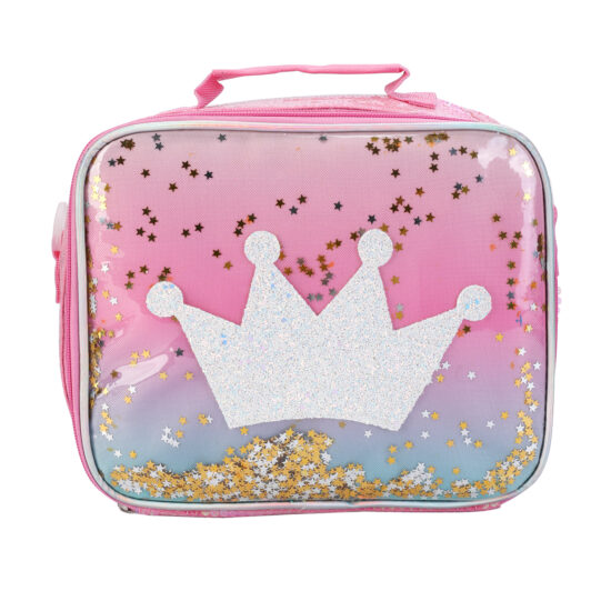 Hot-selling pink insulated kids lunch bag for school