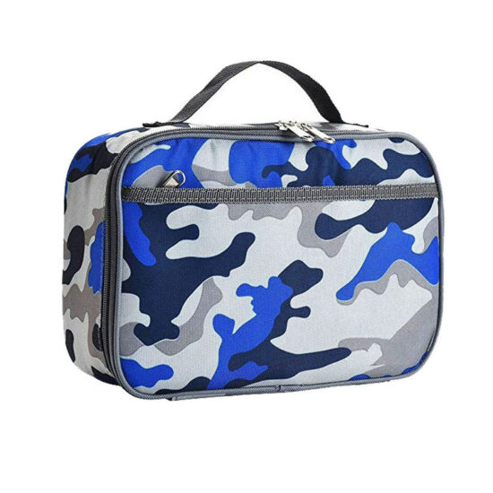 Insulated cooler lunch box bag for school meals