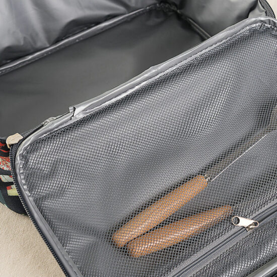 Insulated cooler lunch box bag for school meals