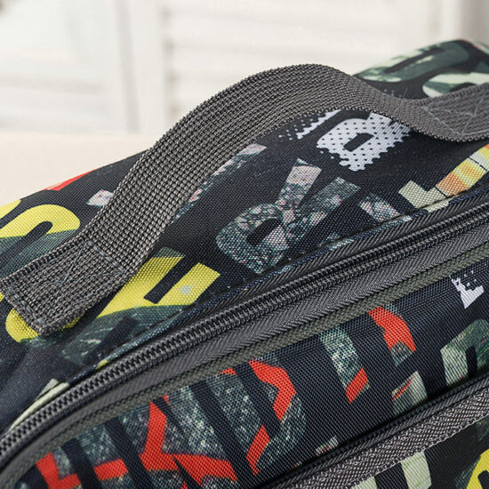 Insulated cooler lunch box bag for school meals