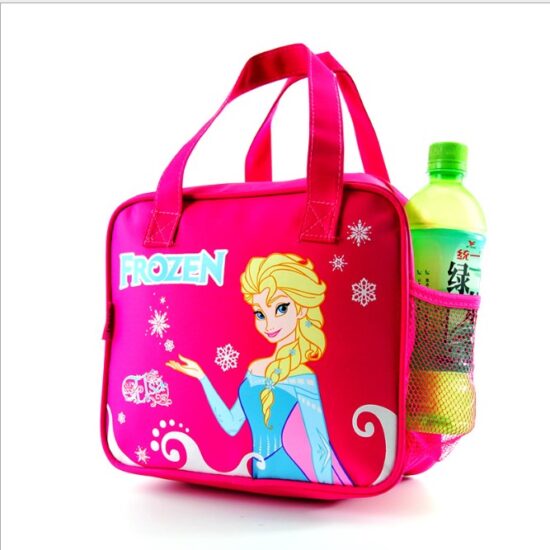 Portable insulated lunch bag for students outdoor use
