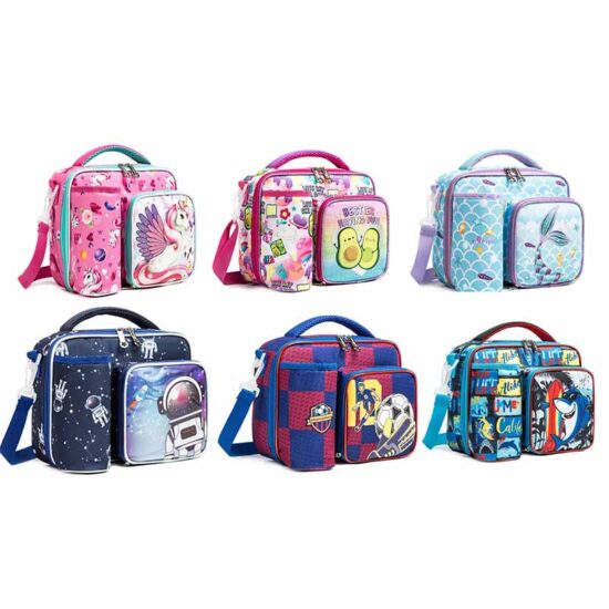 Fashionable snack and beverage cooler for kids

