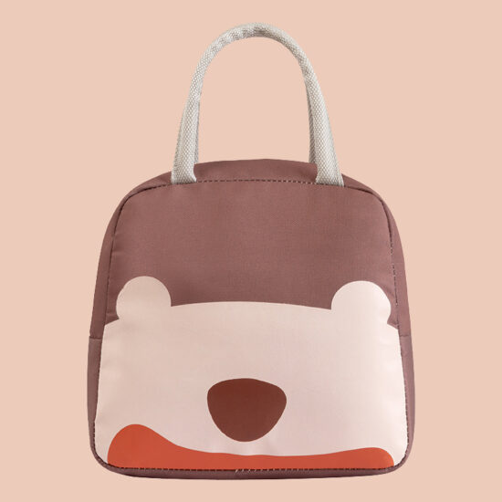 New portable thick kids lunch box insulated bag