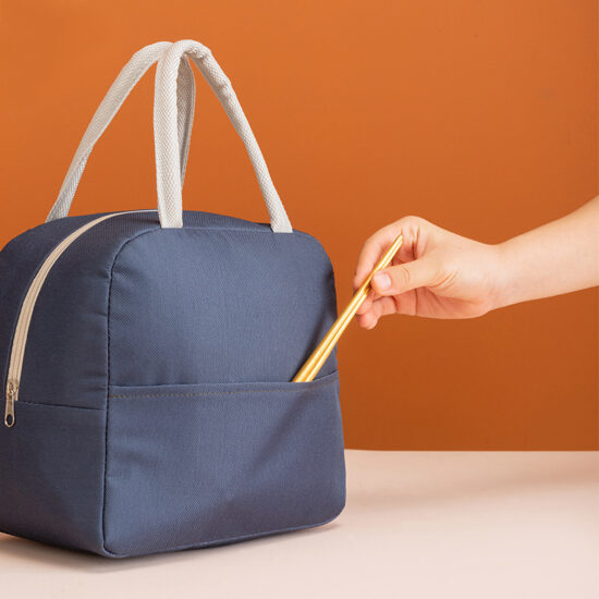 New portable thick kids lunch box insulated bag
