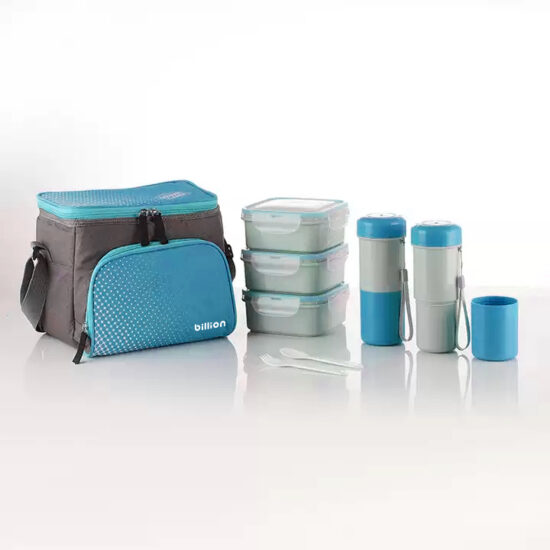 Insulated food cooler bag for school work travel meals