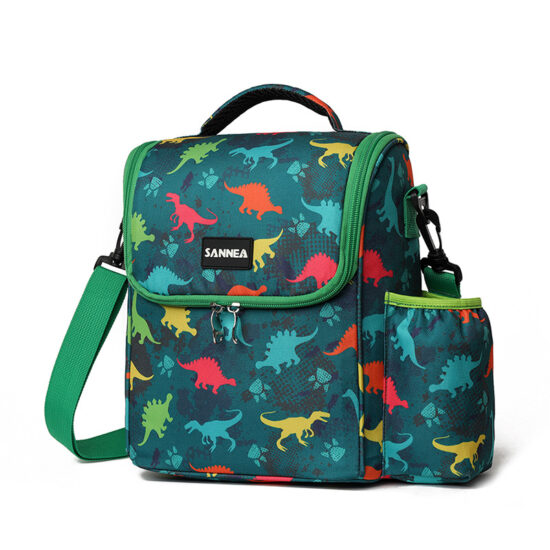 Custom logo waterproof kids backpack set with lunch tote