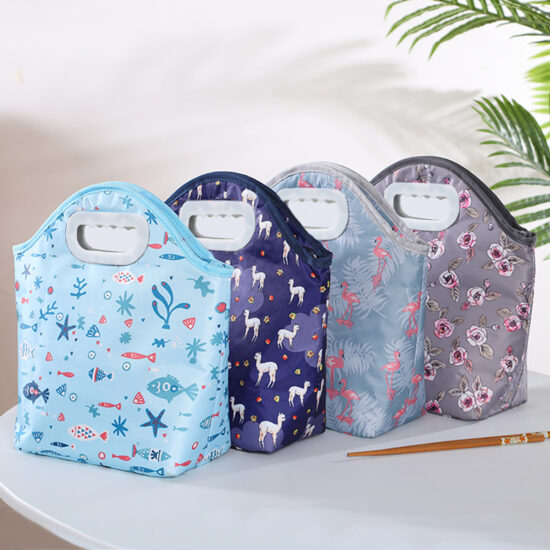 Insulated lunch cooler bag for adults and kids