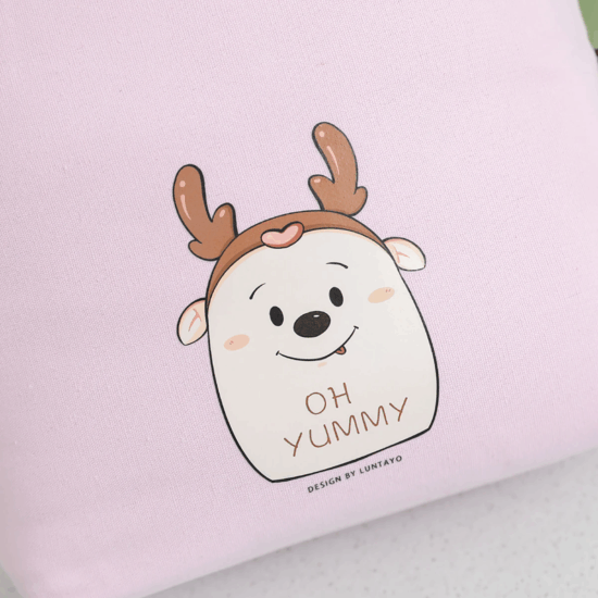 Custom wholesale reusable bento lunch tote