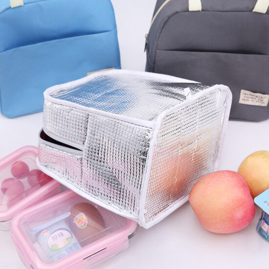 Custom stylish insulated lunch tote