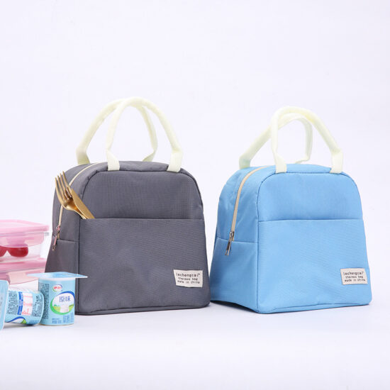 Custom stylish insulated lunch tote