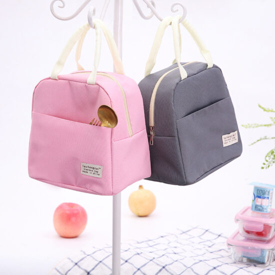 Custom stylish insulated lunch tote