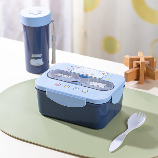 Custom office and student bento lunch box set