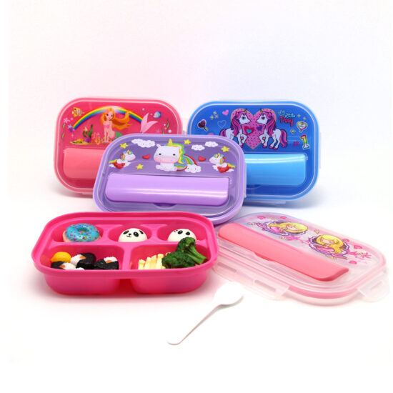 Custom kids’ bento storage lunch container wholesale