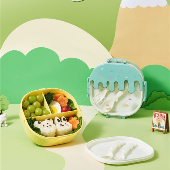 Custom kids’ bento storage lunch container wholesale