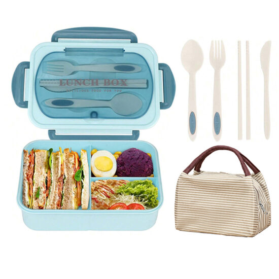 Custom microwave-safe plastic bento box for kids