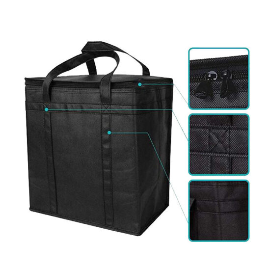 Custom adult picnic insulated cooler tote