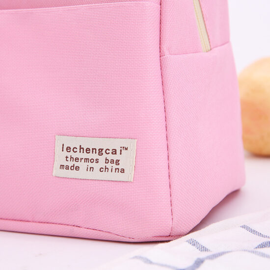 Custom neoprene insulated lunch bag
