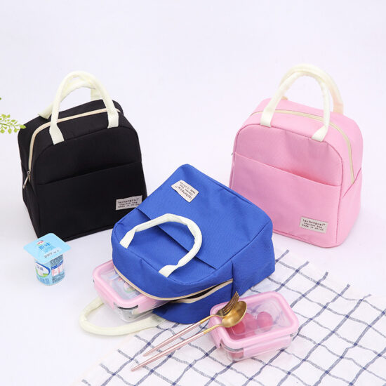 Custom neoprene insulated lunch bag