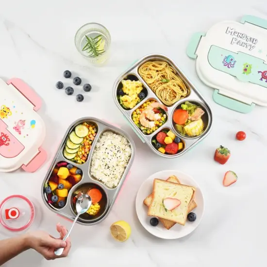 Wholesale custom logo bento lunch box