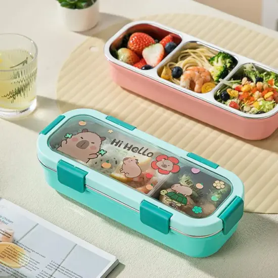 Wholesale custom logo bento lunch box