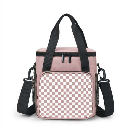 Custom reusable insulated lunch tote for adults